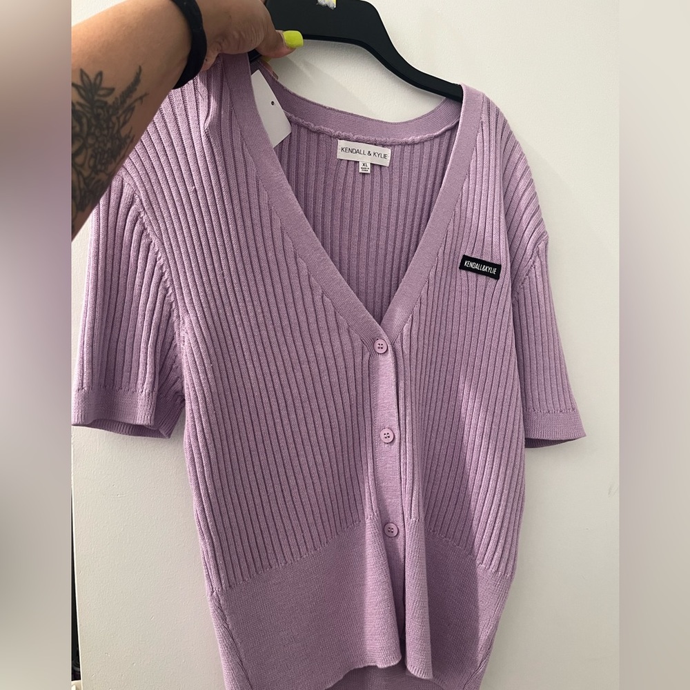 Cute little purple sweater